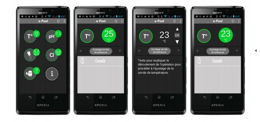 Développement de l'Application Mobile de traitement de piscine à distance