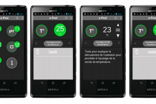 Développement de l'Application Mobile de traitement de piscine à distance